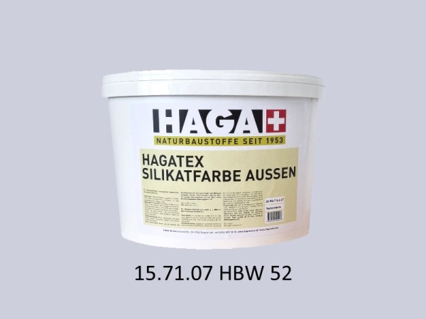 HAGATEX Silikat Mineralfarbe Außen 15.71.07 HBW 52