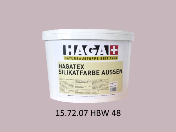HAGATEX Silikat Mineralfarbe Außen 15.72.07 HBW 48