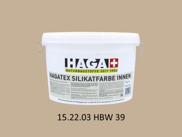 HAGATEX Silikat Mineralfarbe Innen 15.22.03 HBW 39