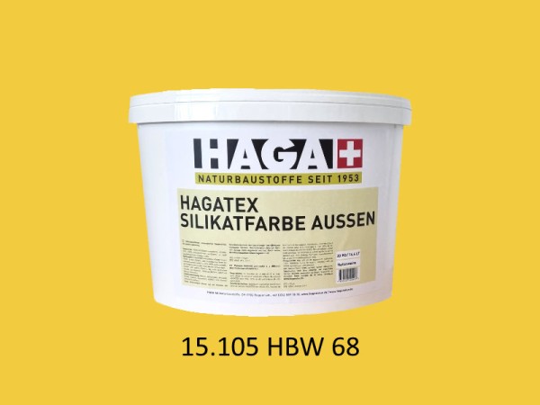 HAGATEX Silikat Mineralfarbe Außen 15.105 HBW 68