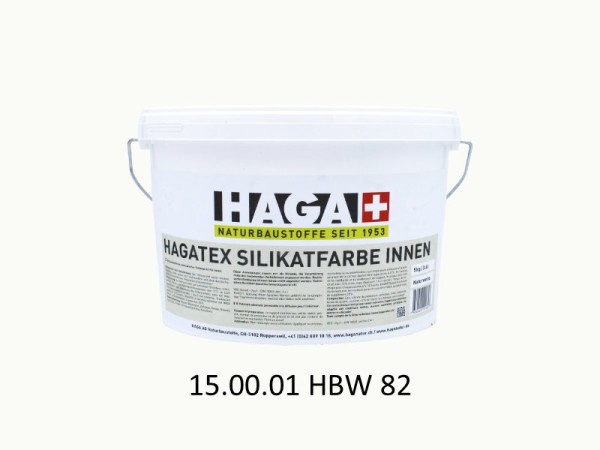 HAGATEX Silikat Mineralfarbe Innen 15.00.01 HBW 82
