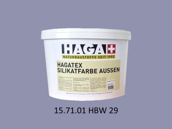 HAGATEX Silikat Mineralfarbe Außen 15.71.01 HBW 29