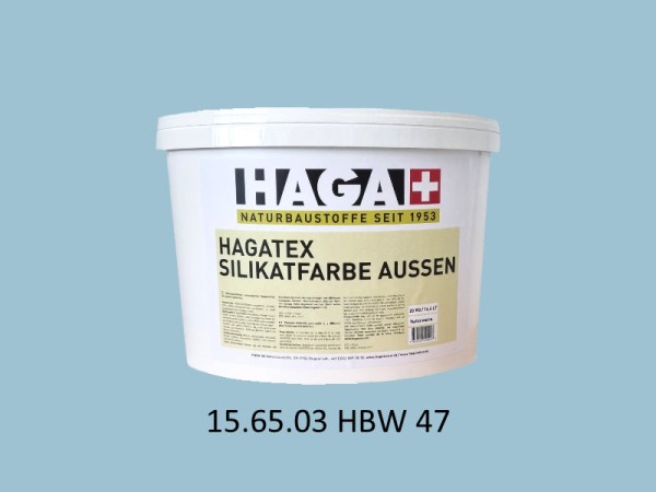 HAGATEX Silikat Mineralfarbe Außen 15.65.03 HBW 47