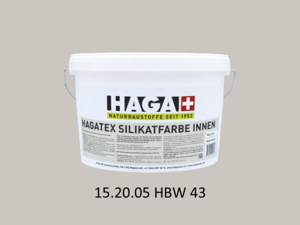 HAGATEX Silikat Mineralfarbe Innen 15.20.05 HBW 43