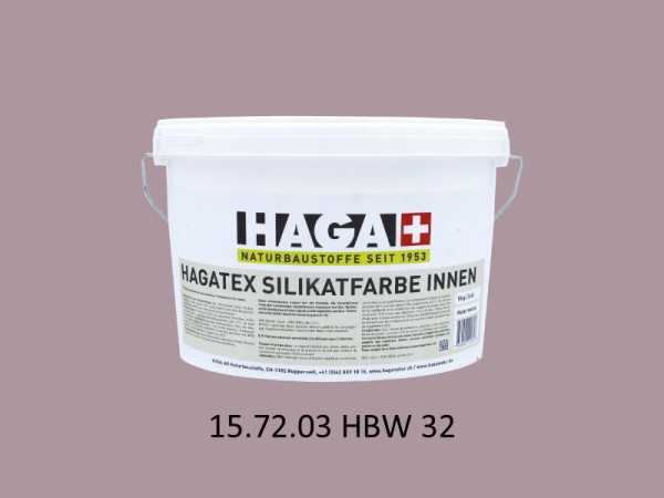 HAGATEX Silikat Mineralfarbe Innen 15.72.03 HBW 32