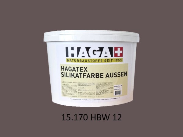 HAGATEX Silikat Mineralfarbe Außen 15.170 HBW 12