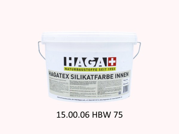 HAGATEX Silikat Mineralfarbe Innen 15.00.06 HBW 75
