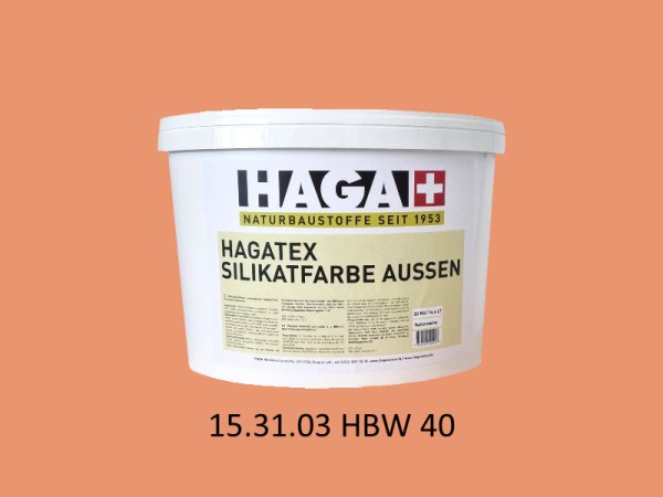 HAGATEX Silikat Mineralfarbe Außen 15.31.03 HBW 40