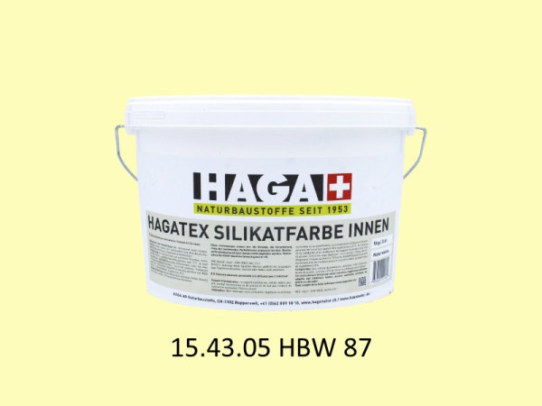 HAGATEX Silikat Mineralfarbe Innen 15.43.05 HBW 87