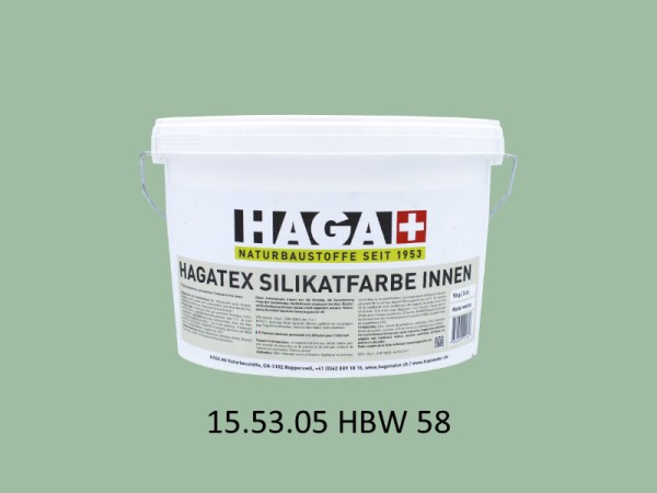 HAGATEX Silikat Mineralfarbe Innen 15.53.05 HBW 58