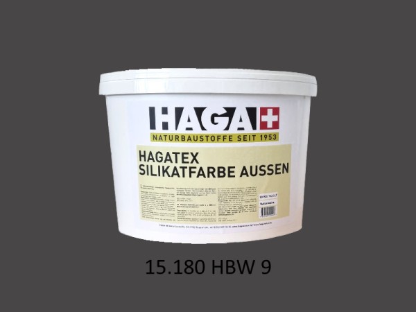 HAGATEX Silikat Mineralfarbe Außen 15.180 HBW 09