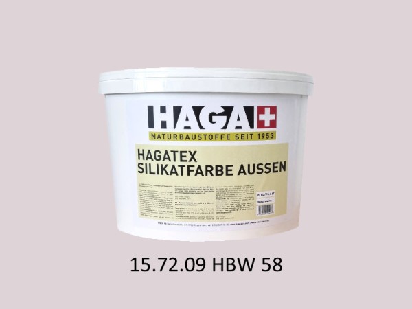 HAGATEX Silikat Mineralfarbe Außen 15.72.09 HBW 58