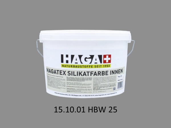 HAGATEX Silikat Mineralfarbe Innen 15.10.01 HBW 25