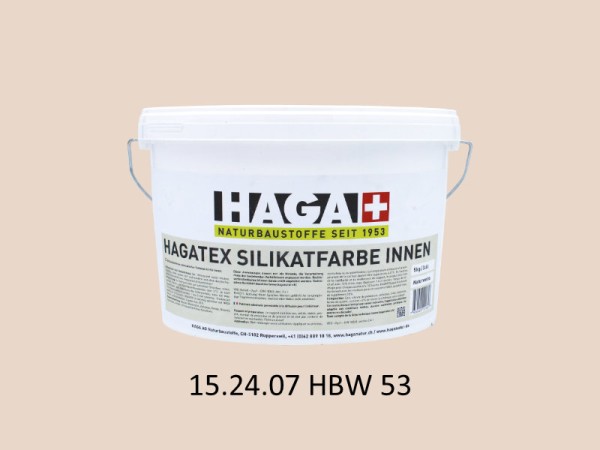 HAGATEX Silikat Mineralfarbe Innen 15.24.07 HBW 53