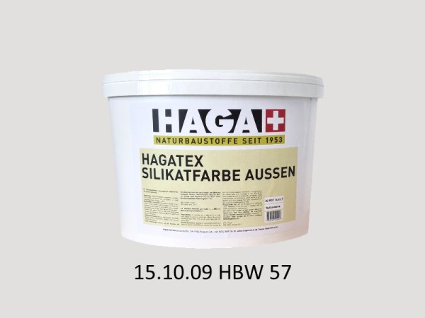HAGATEX Silikat Mineralfarbe Außen 15.10.09 HBW 57