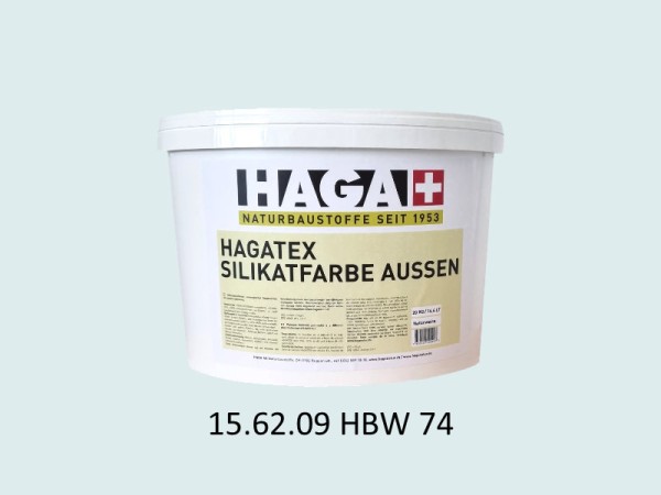 HAGATEX Silikat Mineralfarbe Außen 15.62.09 HBW 74