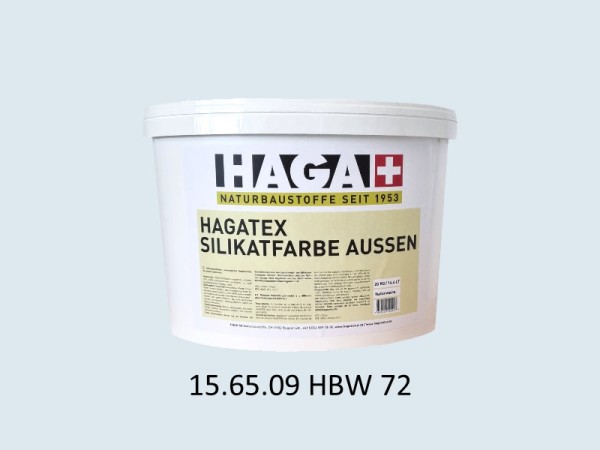 HAGATEX Silikat Mineralfarbe Außen 15.65.09 HBW 72