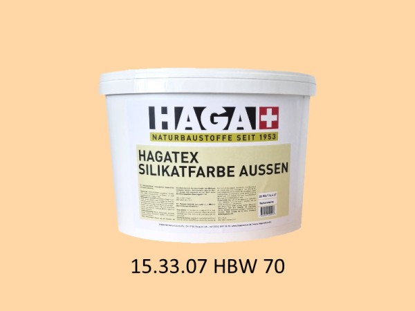 HAGATEX Silikat Mineralfarbe Außen 15.33.07 HBW 70