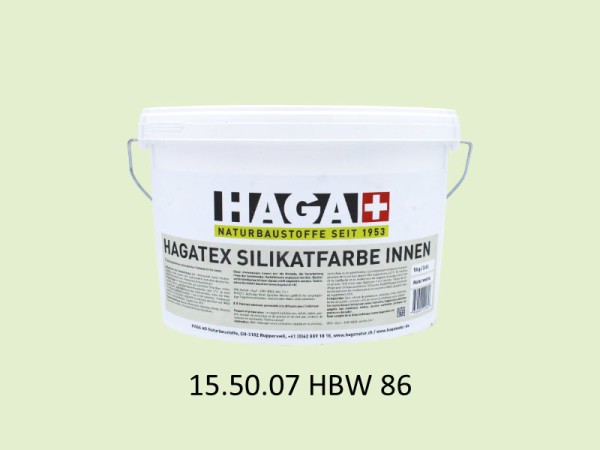 HAGATEX Silikat Mineralfarbe Innen 15.50.07 HBW 86