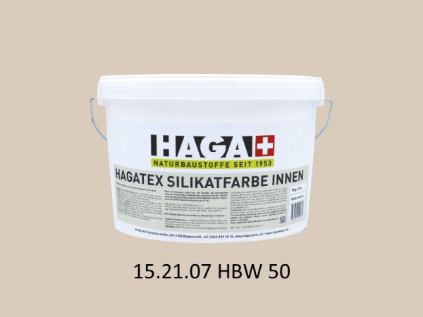 HAGATEX Silikat Mineralfarbe Innen 15.21.07 HBW 50