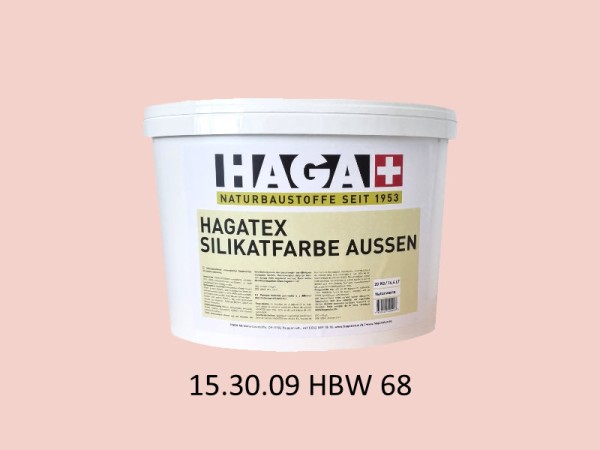 HAGATEX Silikat Mineralfarbe Außen 15.30.09 HBW 68