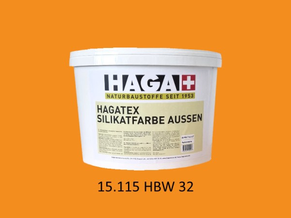 HAGATEX Silikat Mineralfarbe Außen 15.115 HBW 32