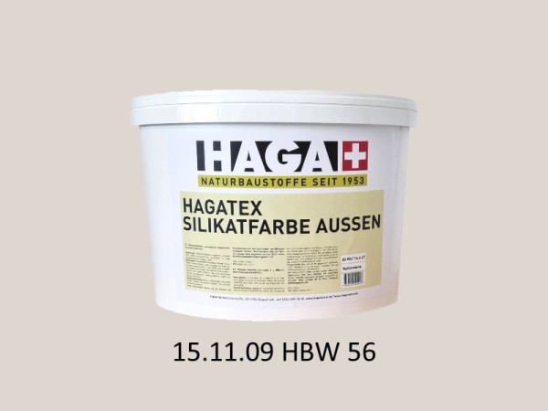 HAGATEX Silikat Mineralfarbe Außen 15.11.09 HBW 56