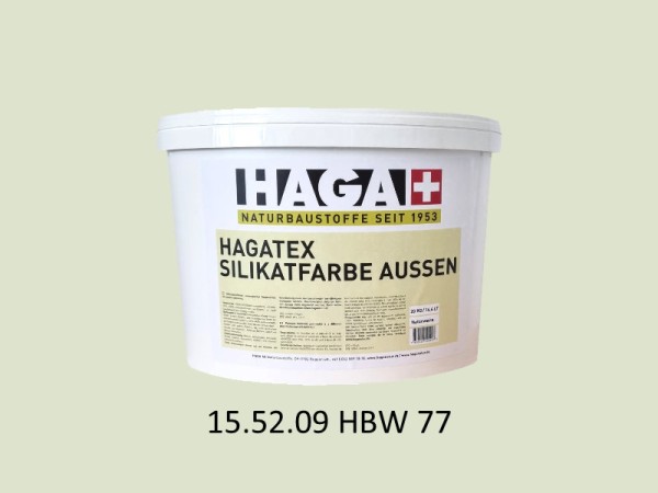 HAGATEX Silikat Mineralfarbe Außen 15.52.09 HBW 77