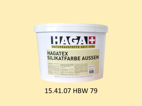 HAGATEX Silikat Mineralfarbe Außen 15.41.07 HBW 79