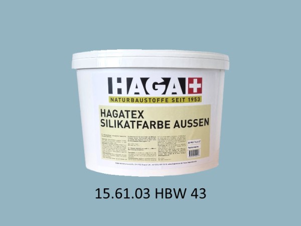 HAGATEX Silikat Mineralfarbe Außen 15.61.05 HBW 55