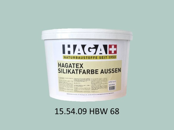 HAGATEX Silikat Mineralfarbe Außen 15.54.09 HBW 68