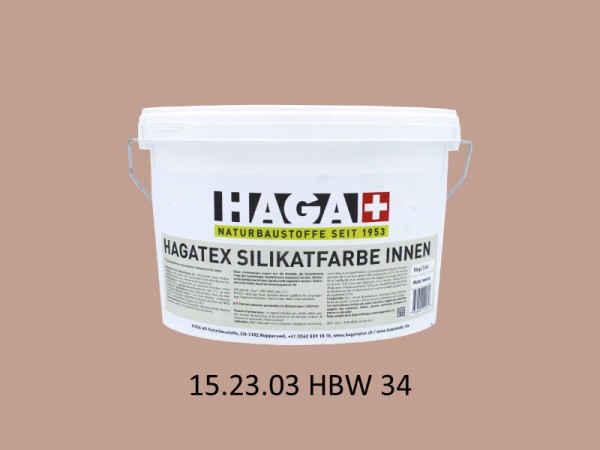 HAGATEX Silikat Mineralfarbe Innen 15.23.03 HBW 34