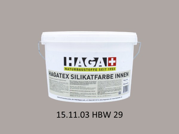 HAGATEX Silikat Mineralfarbe Innen 15.11.03 HBW 29