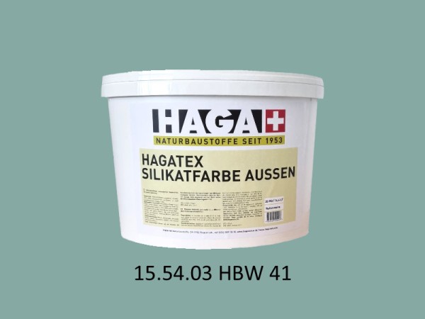 HAGATEX Silikat Mineralfarbe Außen 15.54.03 HBW 41