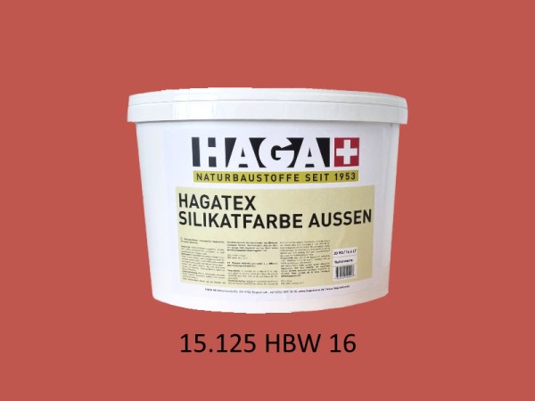HAGATEX Silikat Mineralfarbe Außen 15.125 HBW 16