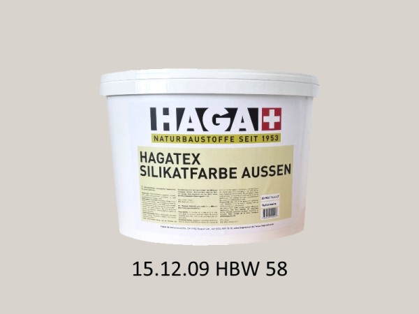 HAGATEX Silikat Mineralfarbe Außen 15.12.09 HBW 58