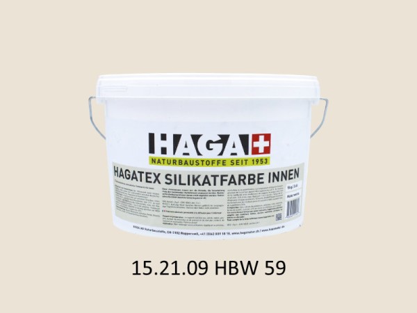 HAGATEX Silikat Mineralfarbe Innen 15.21.09 HBW 59
