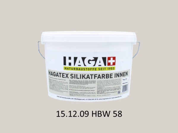 HAGATEX Silikat Mineralfarbe Innen 15.12.09 HBW 58