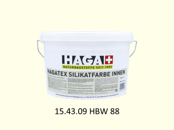 HAGATEX Silikat Mineralfarbe Innen 15.43.09 HBW 88
