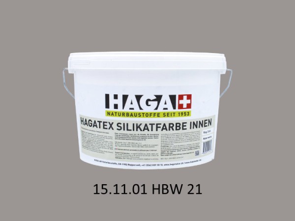 HAGATEX Silikat Mineralfarbe Innen 15.11.01 HBW 21