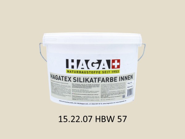 HAGATEX Silikat Mineralfarbe Innen 15.22.07 HBW 57