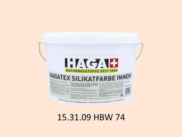 HAGATEX Silikat Mineralfarbe Innen 15.31.09 HBW 74