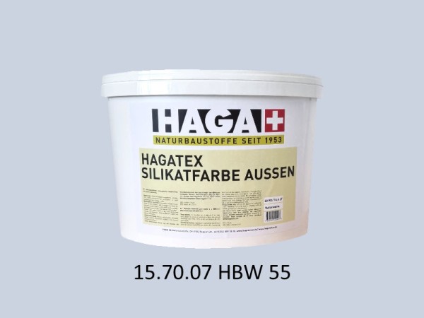 HAGATEX Silikat Mineralfarbe Außen 15.70.07 HBW 55