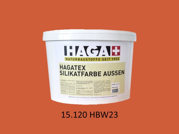 HAGATEX Silikat Mineralfarbe Außen 15.120 HBW 23