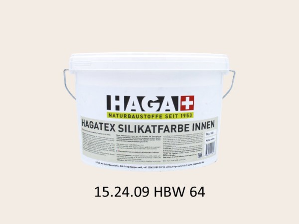 HAGATEX Silikat Mineralfarbe Innen 15.24.09 HBW 64