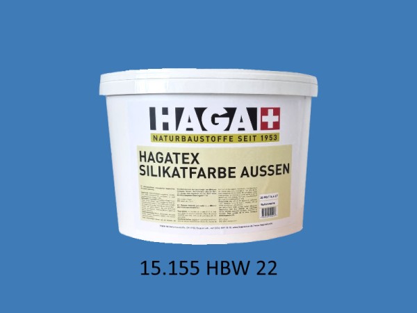 HAGATEX Silikat Mineralfarbe Außen 15.155 HBW 22
