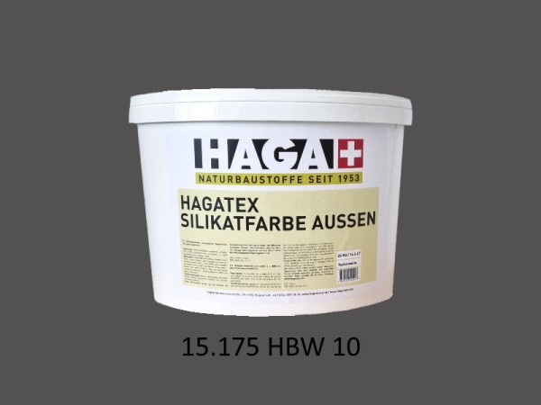 HAGATEX Silikat Mineralfarbe Außen 15.175 HBW 10