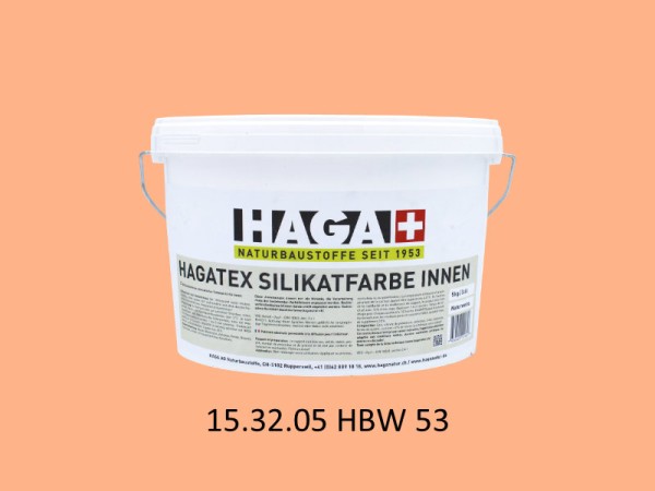 HAGATEX Silikat Mineralfarbe Innen 15.32.05 HBW 53