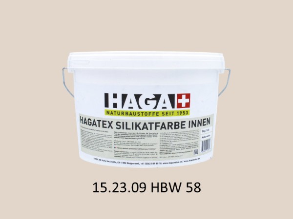 HAGATEX Silikat Mineralfarbe Innen 15.23.09 HBW 58