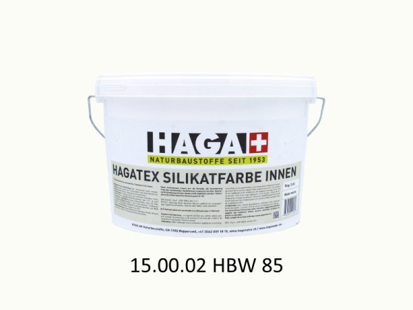 HAGATEX Silikat Mineralfarbe Innen 15.00.02 HBW 85